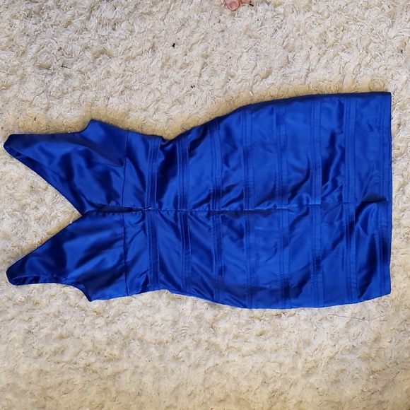 Royal blue dress size 6 - Picture 2 of 3